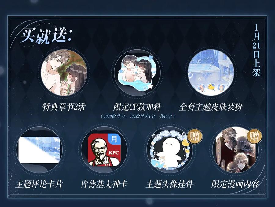 特典公开：1月22日满级大佬翻车以后激情泳池情欲难抑-满级大佬翻车以后-纳兰闲（原著）+虎岫工作室（第6张）