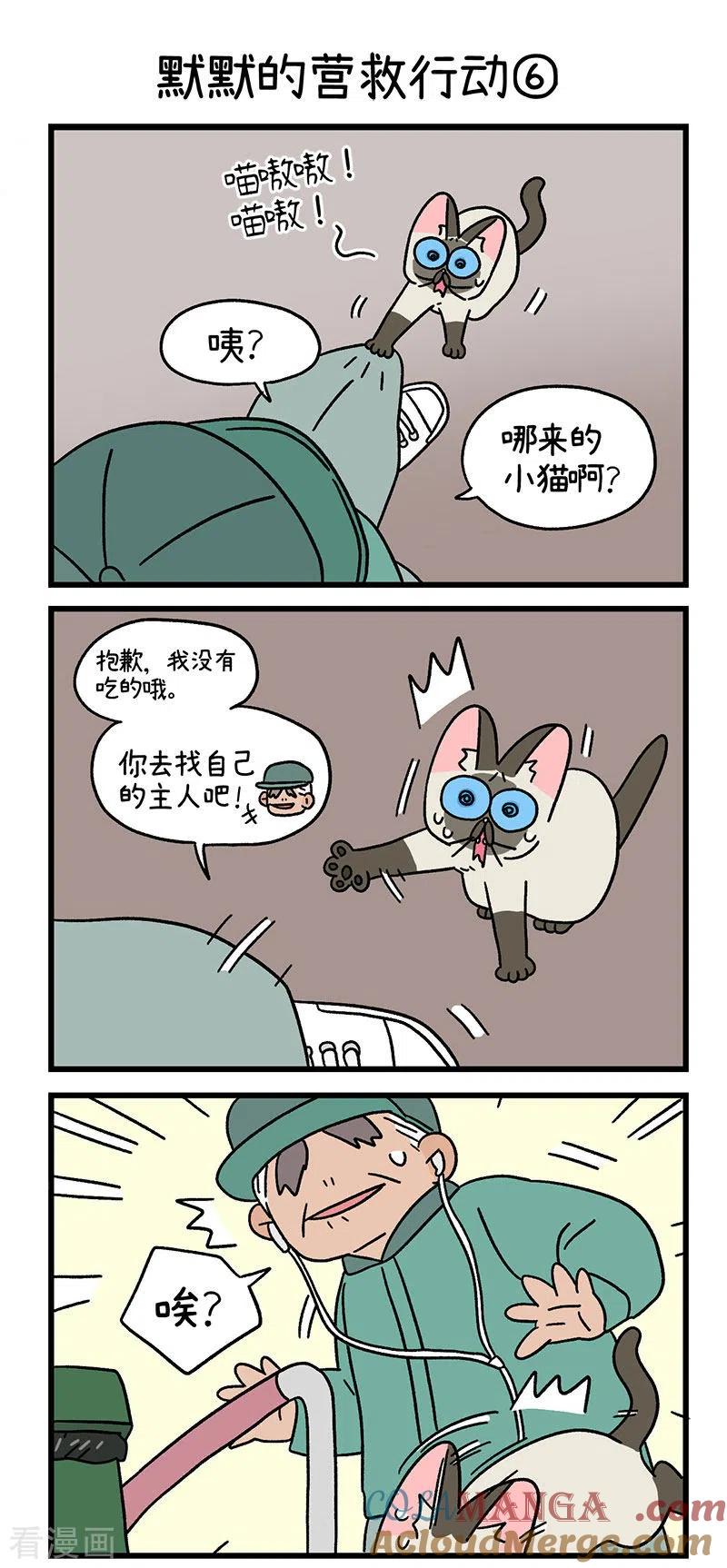 第72话2默默的营救行动-阿满和麦茶-新漫画 日胖大海寺（第4张）