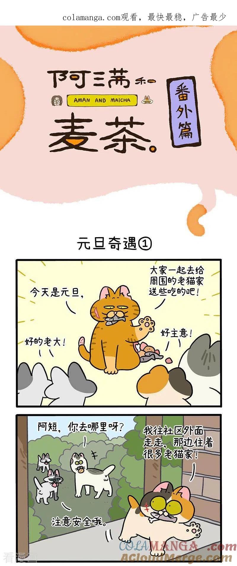番外13上元旦奇遇-阿满和麦茶-新漫画 日胖大海寺（第1张）