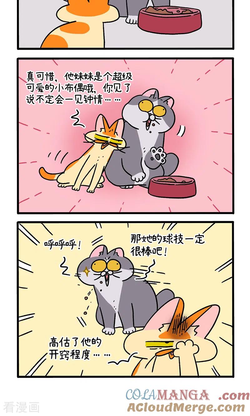 第98话1当糙汉来敲门-阿满和麦茶-新漫画 日胖大海寺（第4张）