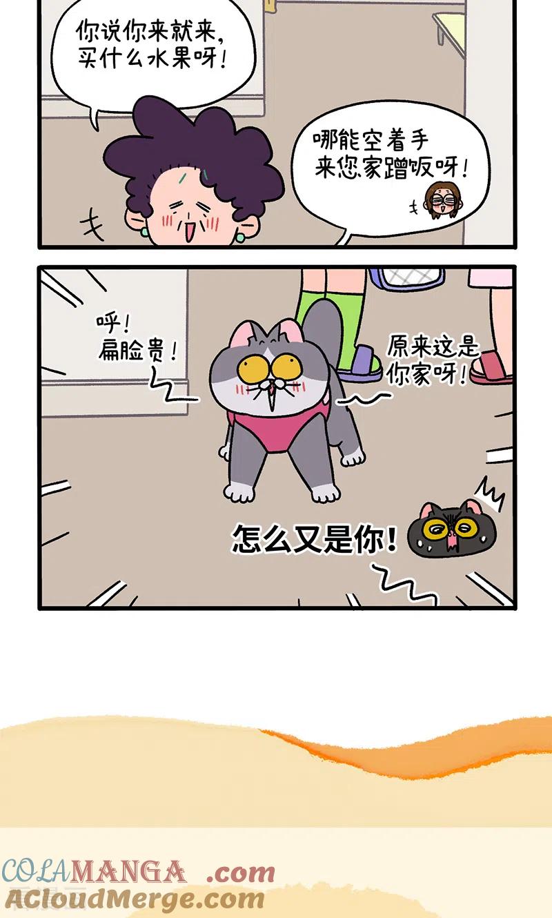 第98话1当糙汉来敲门-阿满和麦茶-新漫画 日胖大海寺（第6张）