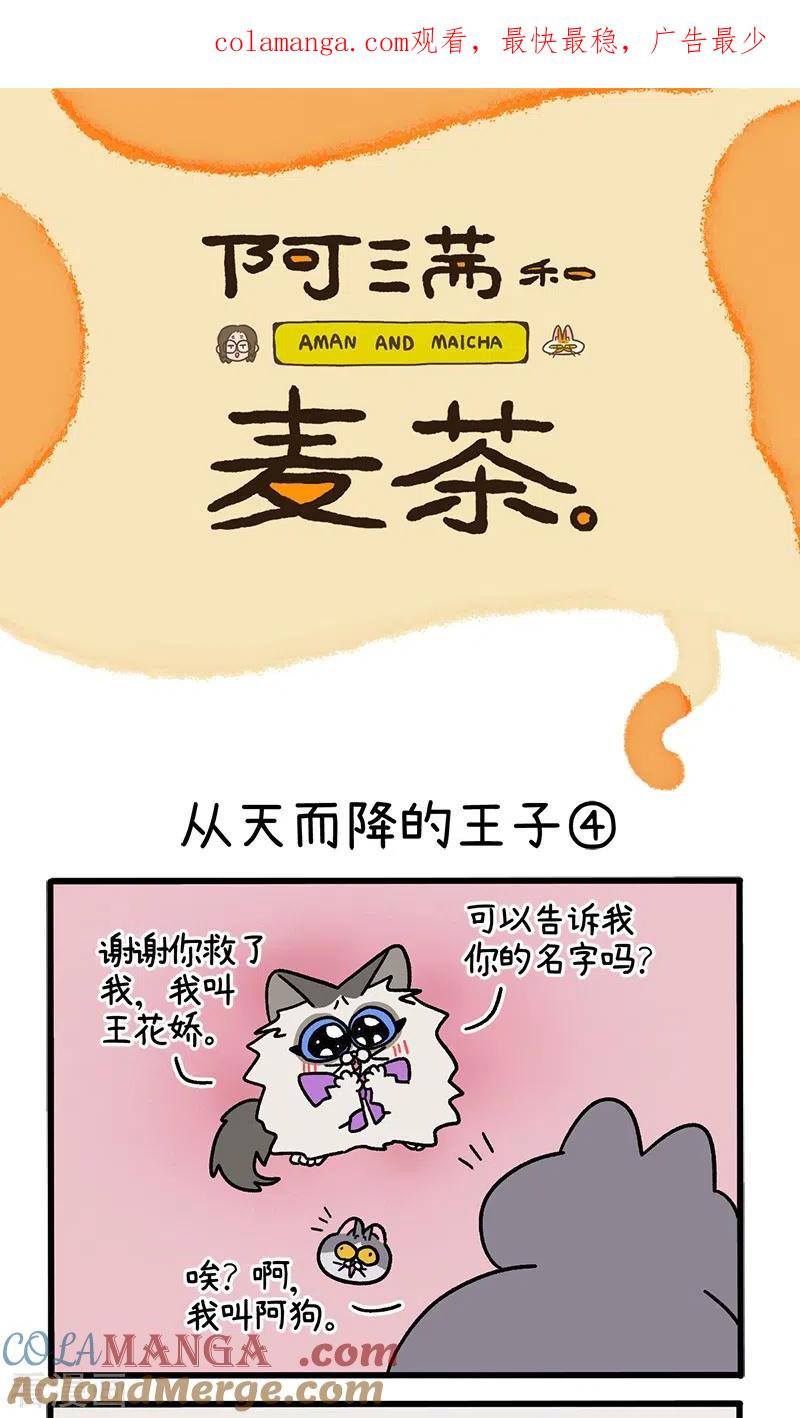 第100话2从天而降的王子-阿满和麦茶-新漫画 日胖大海寺（第1张）