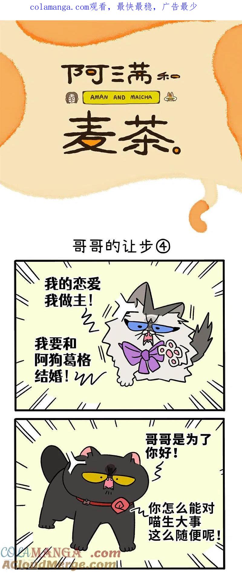 第104话2哥哥的让步-阿满和麦茶-新漫画 日胖大海寺（第1张）