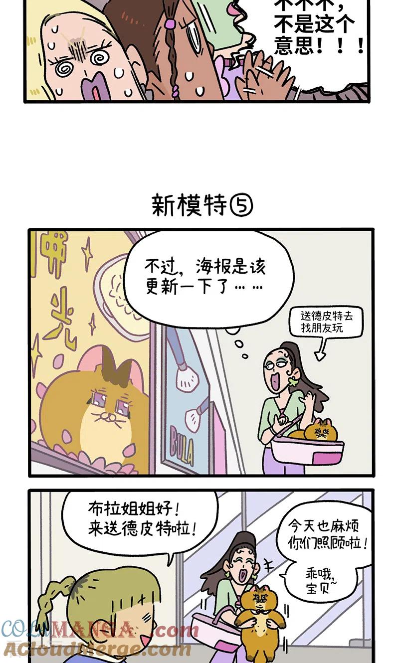 第121话2新模特-阿满和麦茶-新漫画 日胖大海寺（第3张）