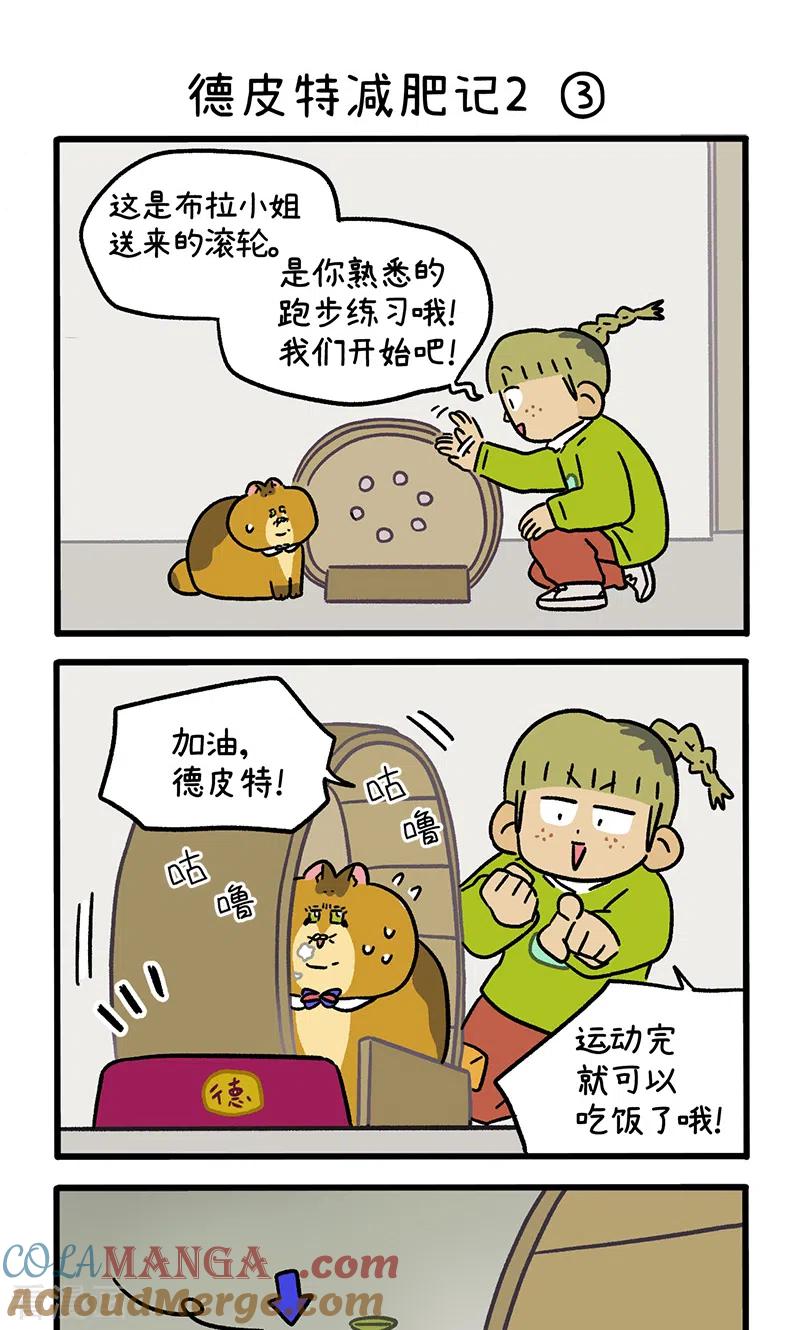 第133话1德皮特减肥记2-阿满和麦茶-新漫画 日胖大海寺（第5张）