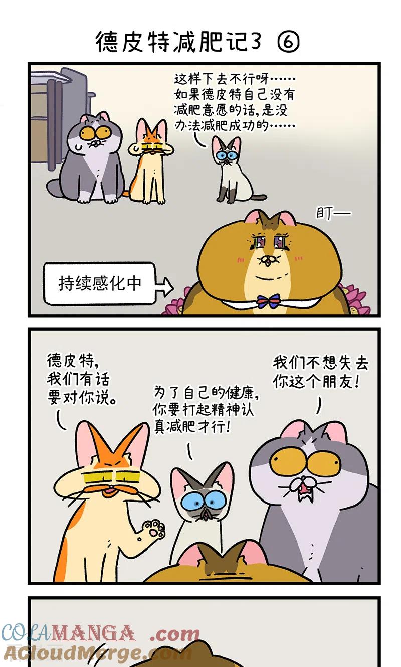 第134话2德皮特减肥记3-阿满和麦茶-新漫画 日胖大海寺（第5张）