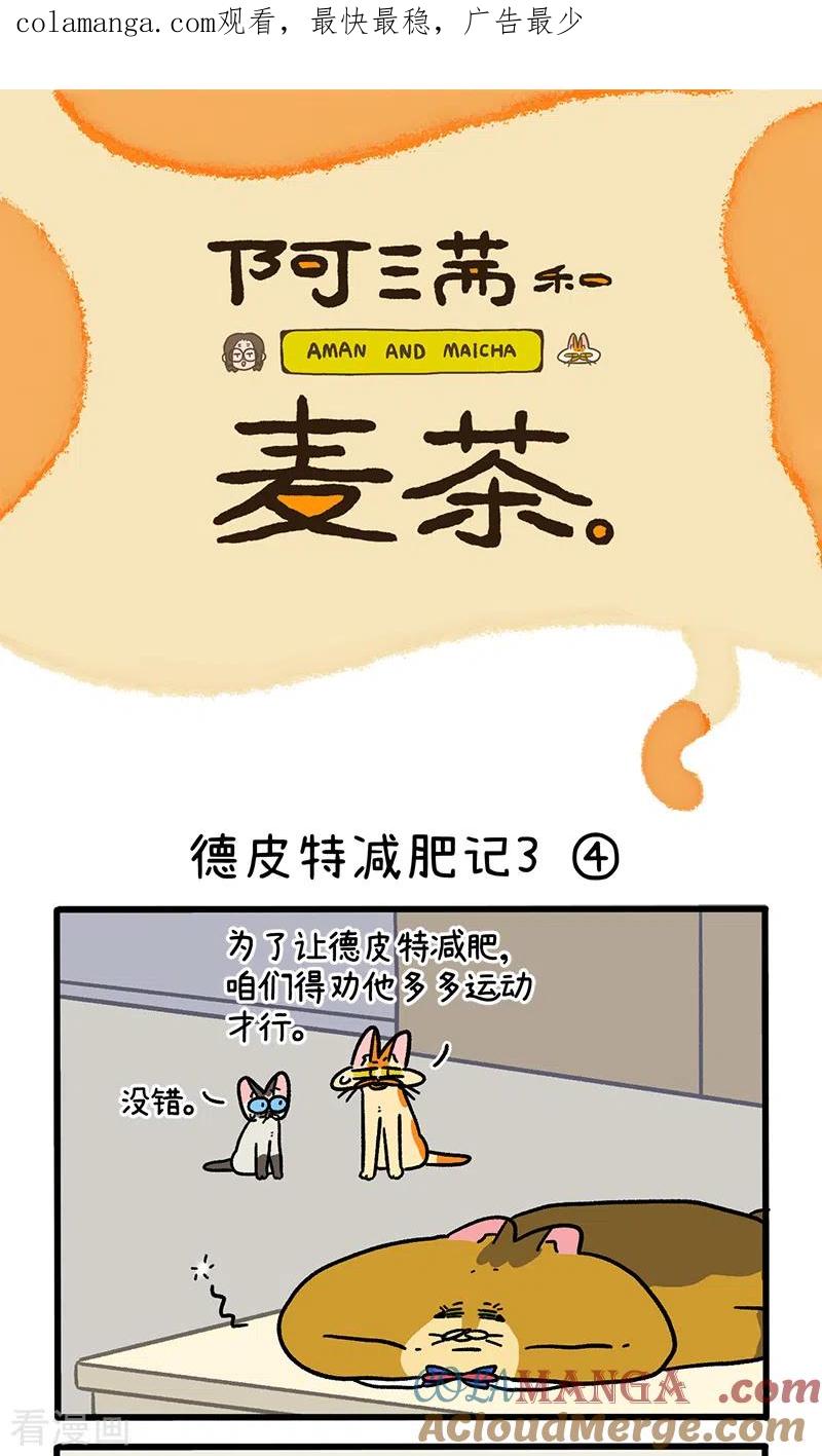 第134话2德皮特减肥记3-阿满和麦茶-新漫画 日胖大海寺（第1张）