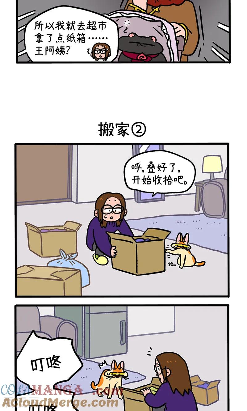 第137话1搬家-阿满和麦茶-新漫画 日胖大海寺（第3张）