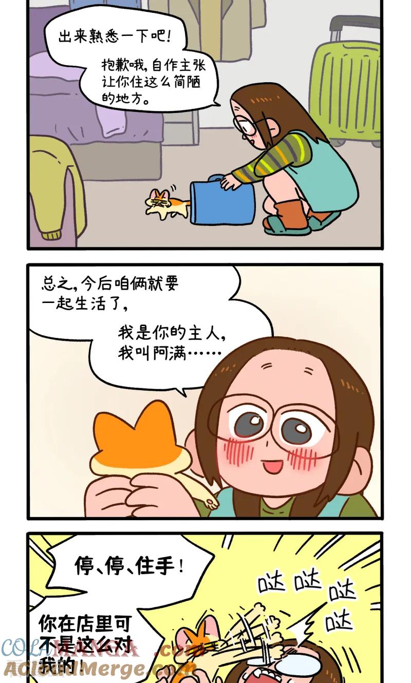第143话1生活发生变化了-阿满和麦茶-新漫画 日胖大海寺（第2张）