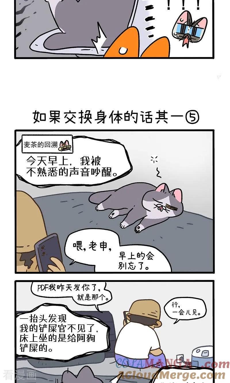 第150话2如果交换身体的话-阿满和麦茶-新漫画 日胖大海寺（第3张）