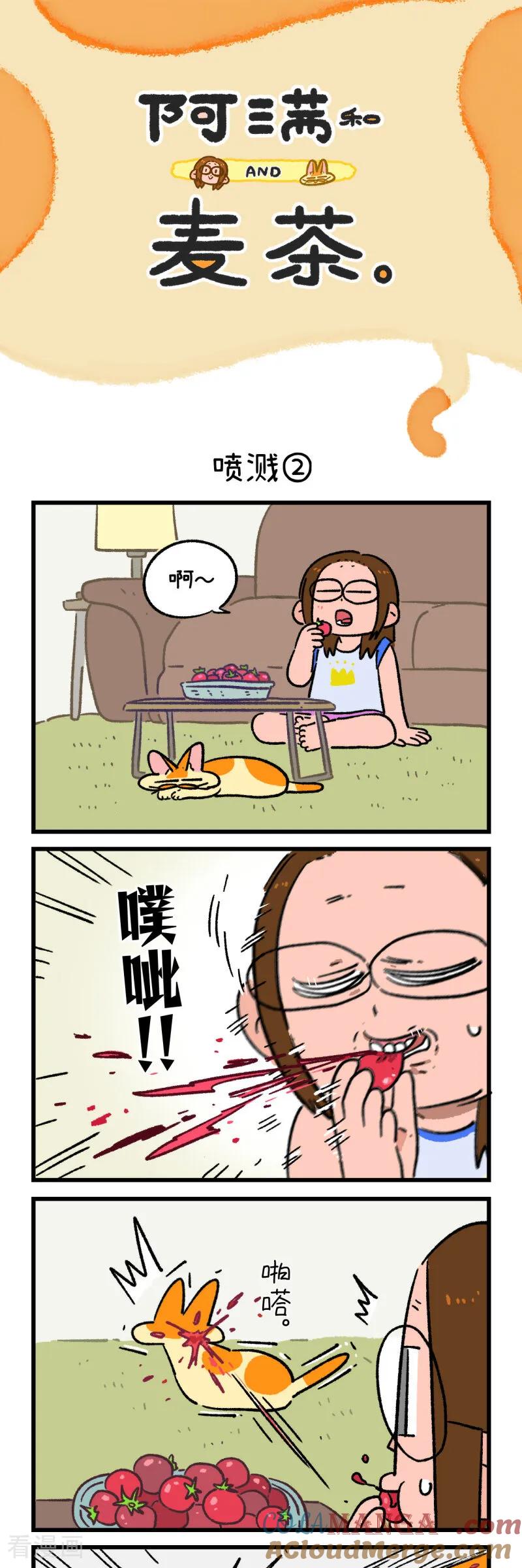 第168话-阿满和麦茶-新漫画 日胖大海寺（第3张）