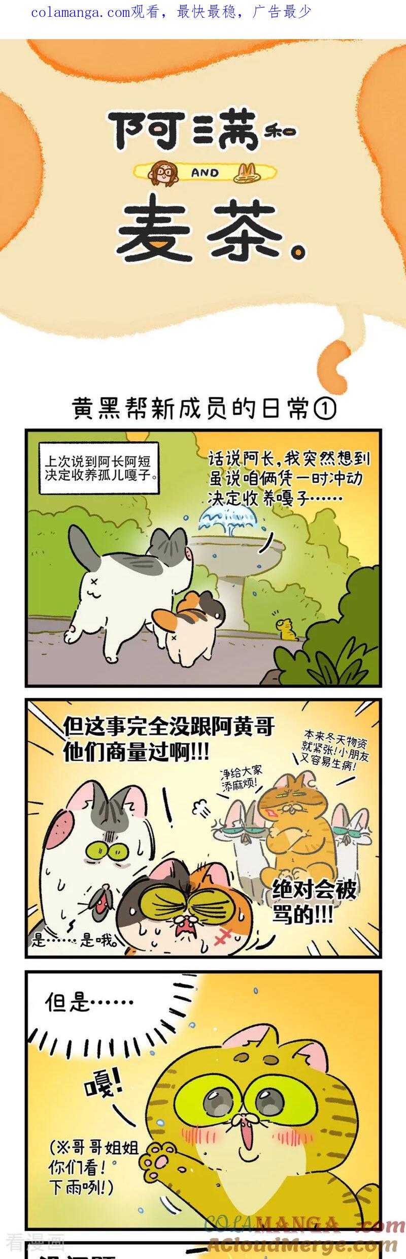 第188话-阿满和麦茶-新漫画 日胖大海寺（第1张）