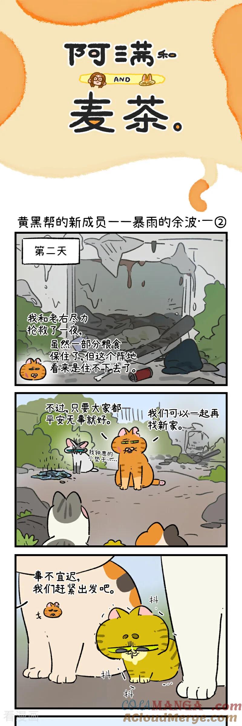 第193话-阿满和麦茶-新漫画 日胖大海寺（第3张）