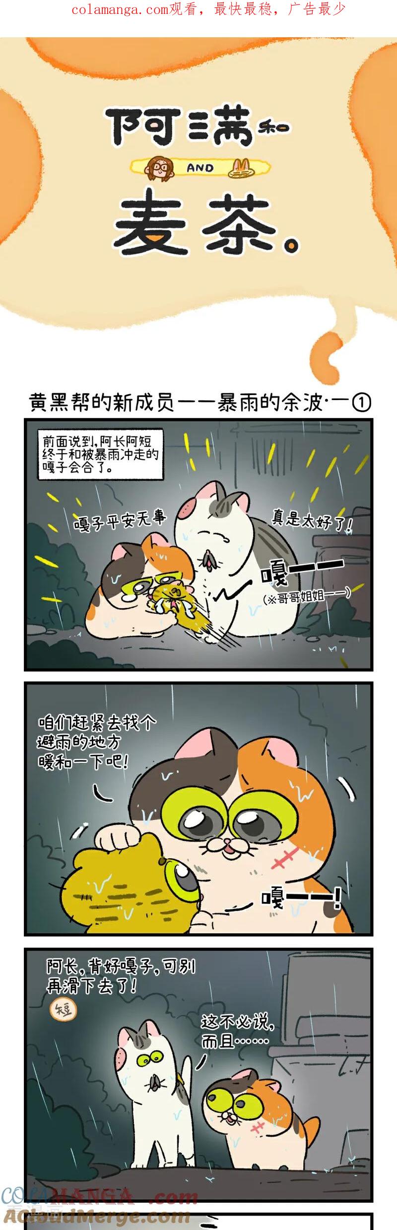 第193话-阿满和麦茶-新漫画 日胖大海寺（第1张）