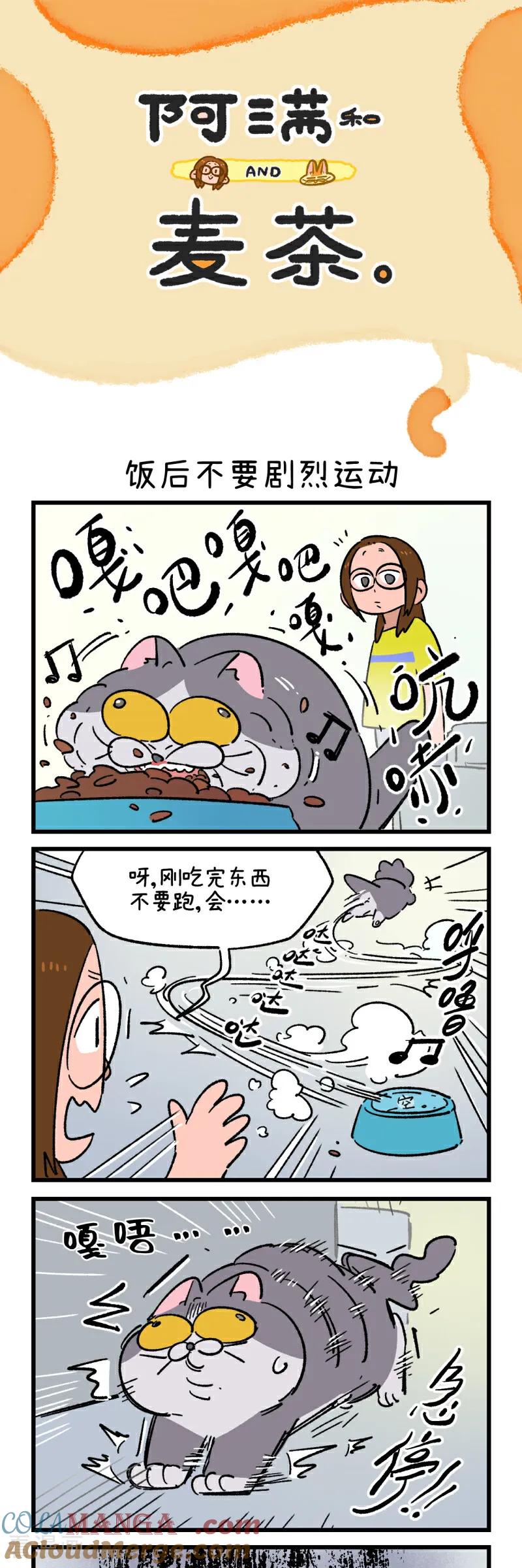 第211话-阿满和麦茶-新漫画 日胖大海寺（第3张）