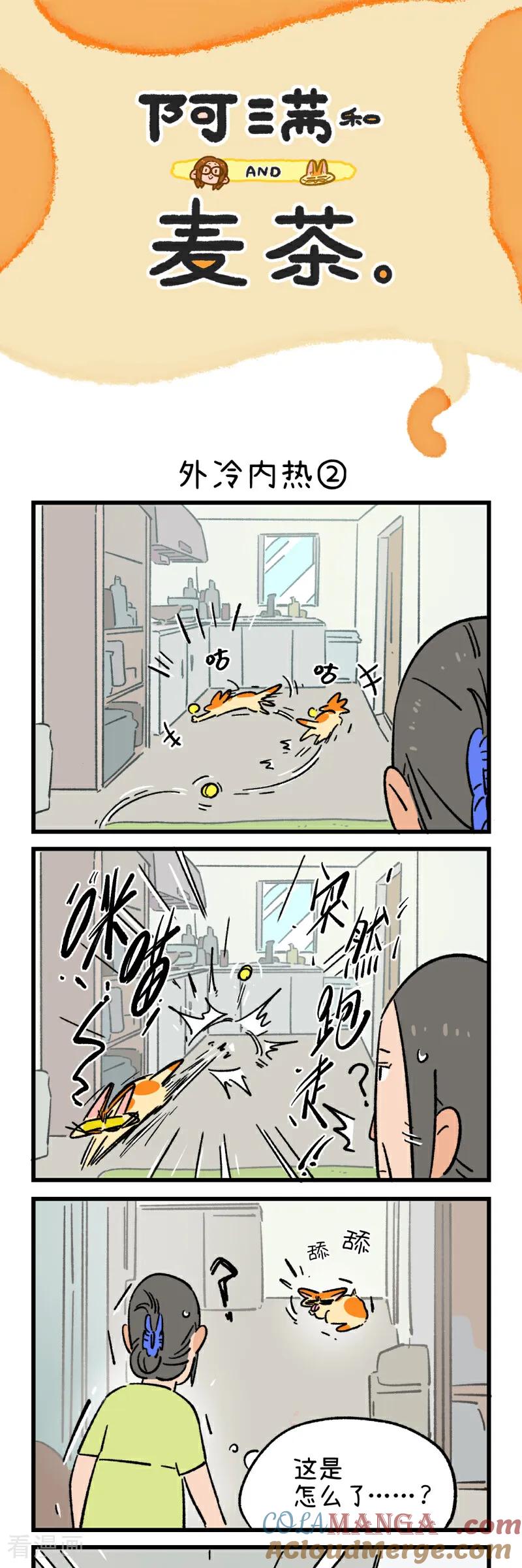 第220话-阿满和麦茶-新漫画 日胖大海寺（第3张）