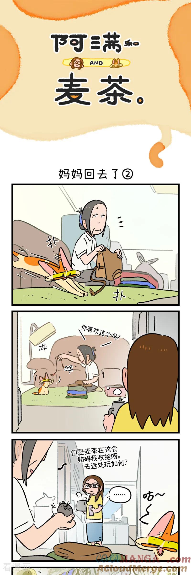 第235话-阿满和麦茶-新漫画 日胖大海寺（第3张）