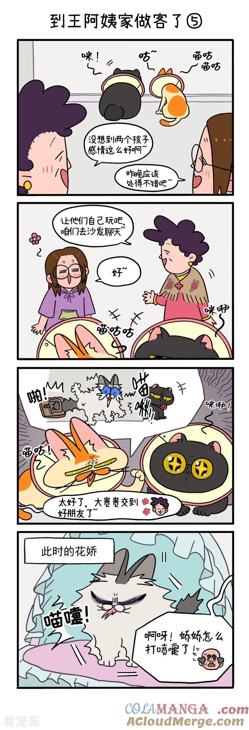 第22话2到王阿姨家做客了-阿满和麦茶-新漫画 日胖大海寺（第3张）