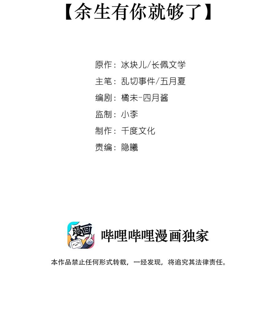 074余生有你就够了！-专属深爱-长佩文学,冰块儿,千度文化（第1张）